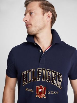Hilfiger | Crest Polo Regular Embroidered Fit USA Logo Tommy