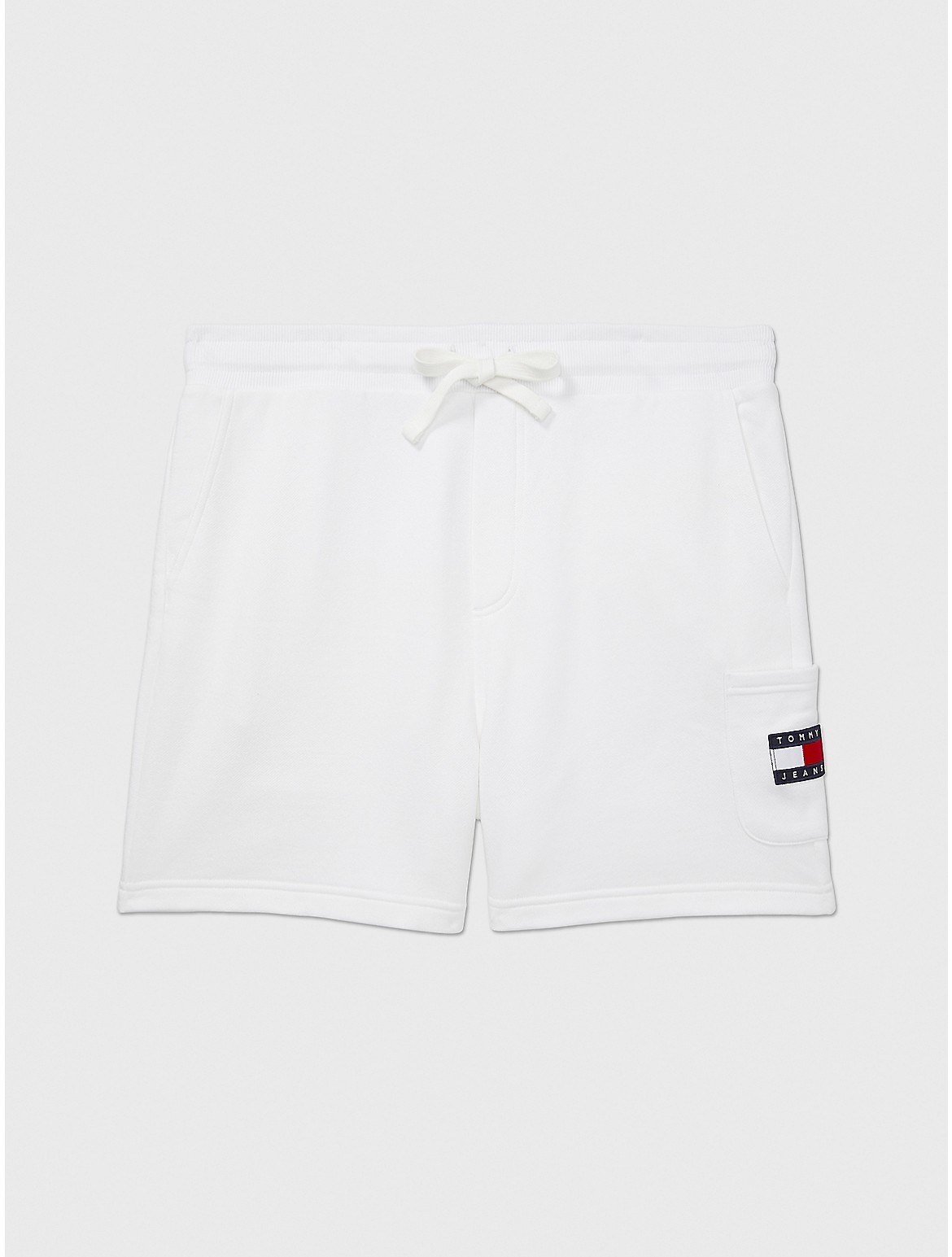 Tommy Hilfiger Men's Badge Cargo Short - White - XL