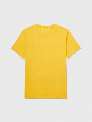 Flag Pocket T-Shirt, Yellow Heather