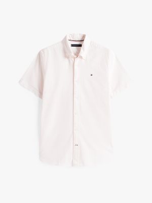 トップス XL OVY Stripe Open Collar Short Shirt Stripe Open Collar Short Sleeve Shirt | OVY
