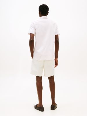 Short-Sleeve Stripe Oxford Shirt | Tommy Hilfiger USA