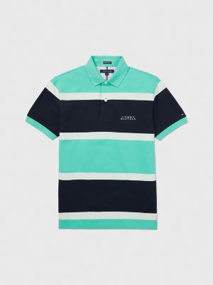 Regular Fit Rugby Stripe Polo | Tommy Hilfiger USA