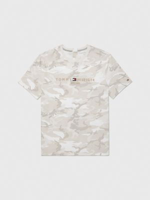 Tommy hilfiger camo clearance shirt