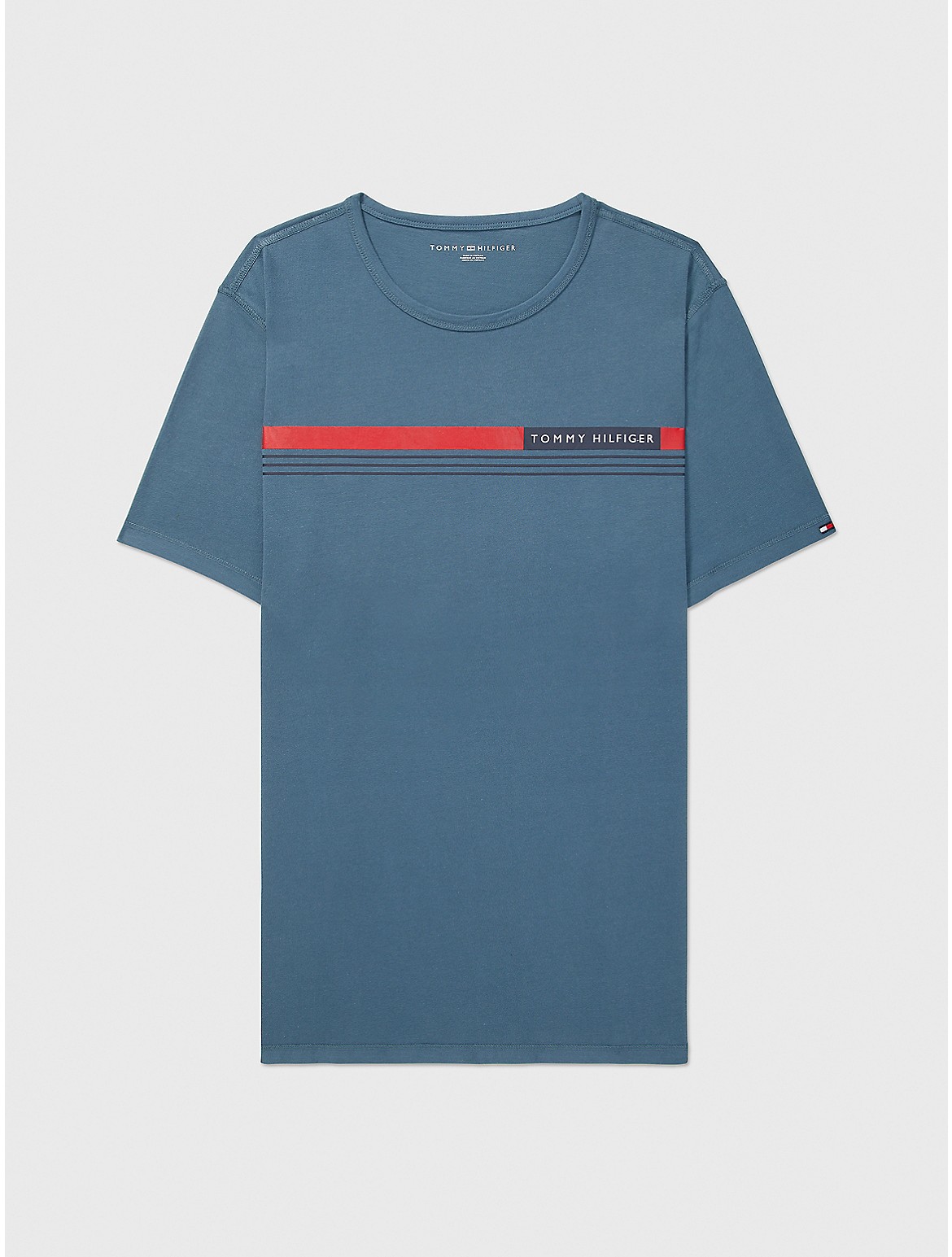 Tommy Hilfiger Men's Sensory Chest Stripe T-Shirt