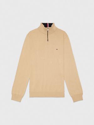 Tommy hilfiger mock neck sweatshirt sale