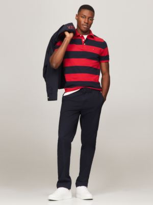 Straight Fit THFlex Tommy Chino, Navy