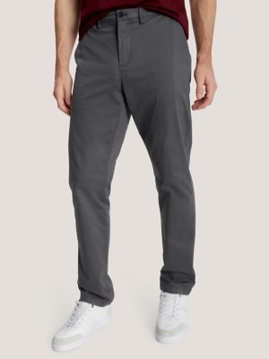 Straight Fit THFlex Tommy Chino, Grey Skies