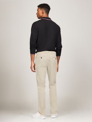 Slim Fit THFlex Tommy Chino, Mudstone