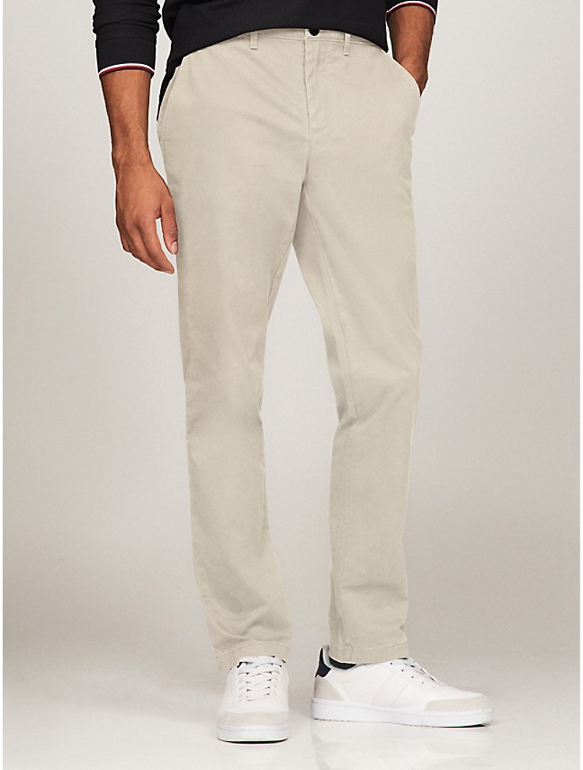 Men's Comfort Stretch Chino Pants, Slim Fit, Straight Leg