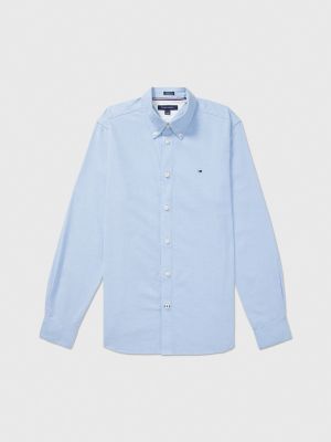 Regular Fit Stretch Oxford Shirt, Provence
