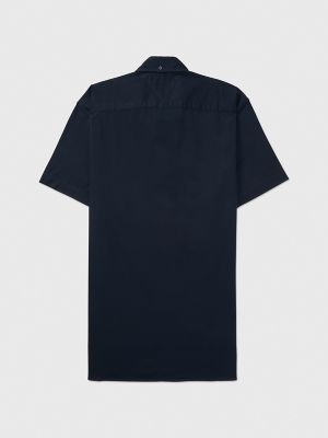 Regular Fit Stretch Short-Sleeve USA Tommy | Hilfiger Shirt