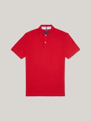 Classic Stretch Polo, Primary Red