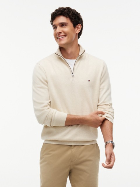 Мужские свитеры Tommy Hilfiger Classic Quarter-Zip Sweater