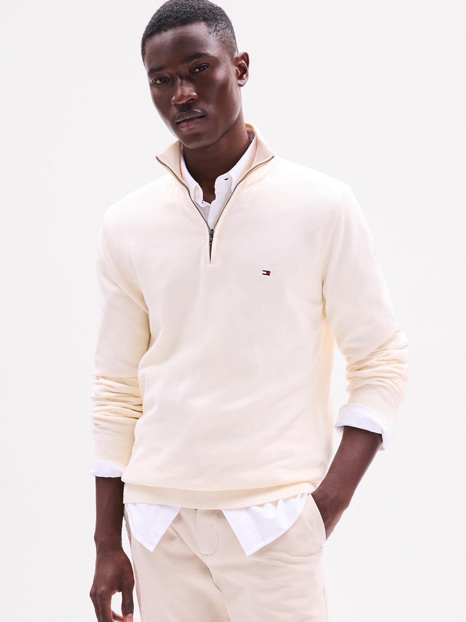 Classic Quarter-Zip Sweater