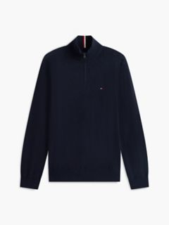 Classic Quarter-Zip Sweater — Navy 9