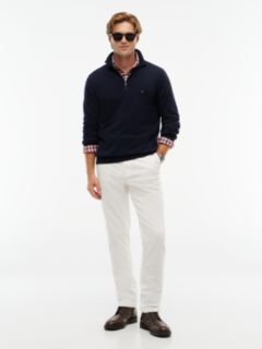 Classic Quarter-Zip Sweater — Navy 2
