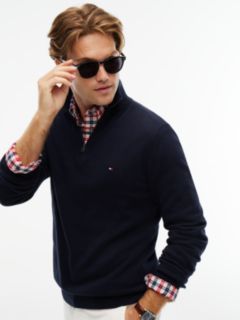 Classic Quarter-Zip Sweater — Navy 5