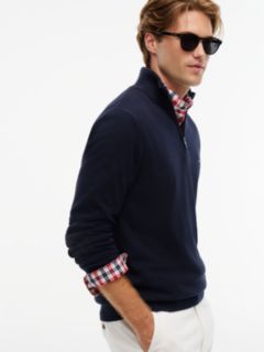 Classic Quarter-Zip Sweater — Navy 7