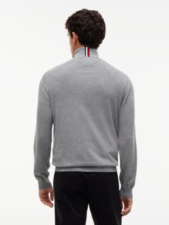 Classic Quarter-Zip Sweater — Grey Heather 4