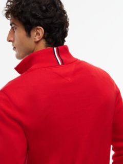 Classic Quarter-Zip Sweater — Medium Red 3