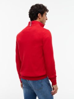 Classic Quarter-Zip Sweater — Medium Red 4