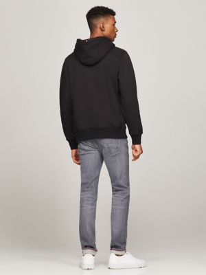 Solid Logo Zip Hoodie | Tommy Hilfiger