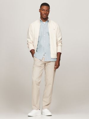 Lightweight Water-Resistant Bomber, Feather White
