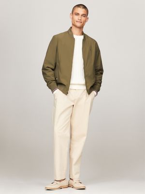 Lightweight Water-Resistant Bomber, Army Green