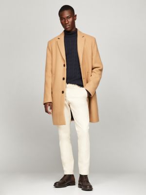 Tommy hilfiger men's store wool coat