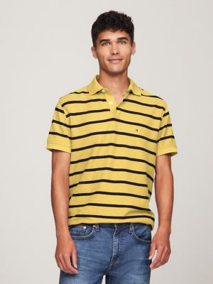 Yellow | Men\'s Polos | Tommy Hilfiger USA