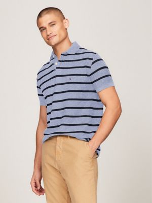 Tommy Hilfiger MW0MW16054 Playera Polo Azul para Hombre : :  Ropa, Zapatos y Accesorios