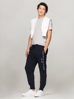 Grey tommy store hilfiger sweatpants