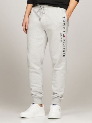 Tommy Logo Sweatpant, Grey Heather