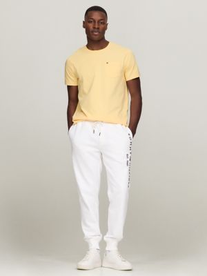 Tommy Logo Sweatpant, Fresh White