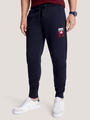 Embroidered TH Jogger USA Hilfiger Logo Tommy 