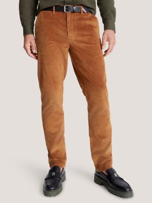Straight Fit Corduroy Chino, Golden Rays