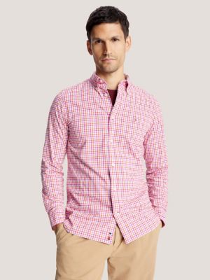 Tommy hilfiger sales gingham shirt