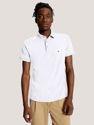 muur Kostuums band Slim Fit Essential Cotton Jersey Polo | Tommy Hilfiger