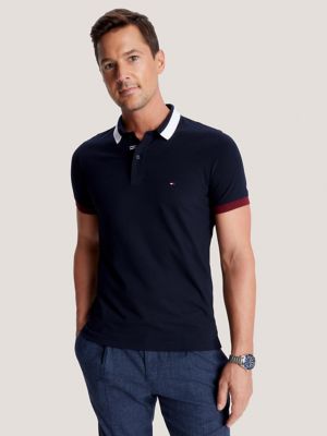 Slim Fit Signature Tipped Polo