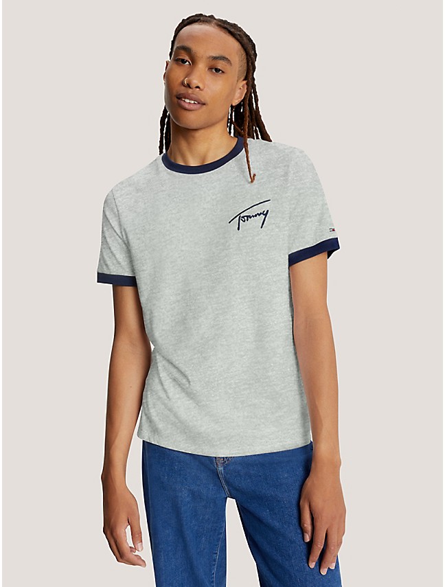 Monogram Stripe T-Shirt | Tommy Hilfiger USA | T-Shirts