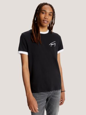 Signature Logo Ringer T Shirt