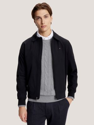 Blouson d’aviateur résistant à l’eau, noir