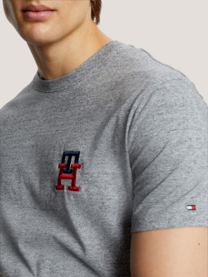 Embroidered USA TH Tommy Hilfiger T-Shirt | Logo