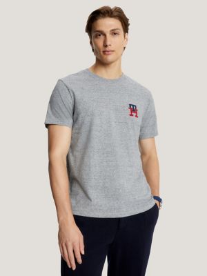 Tommy USA | Logo TH Embroidered Hilfiger T-Shirt