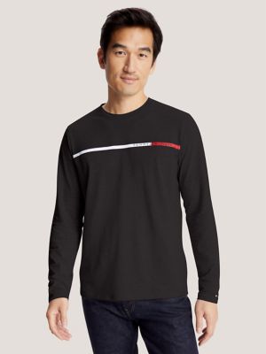 Hilfiger Stripe Tommy Tommy Long-Sleeve T-Shirt USA |