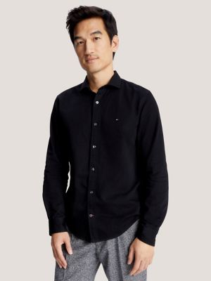 Regular Fit Solid Twill Shirt