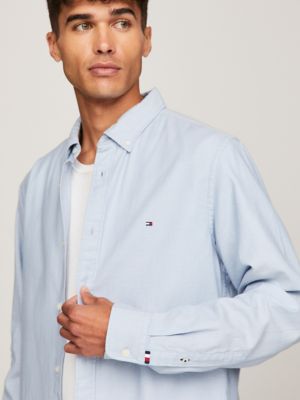 Slim Fit THFlex Solid Dobby Shirt