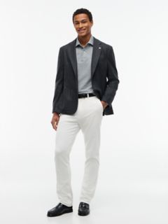 Long-Sleeve Tommy Wicking Polo — Grey Heather 2