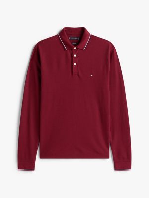 Мужские свитеры Tommy Hilfiger Long-Sleeve Tommy Wicking Polo — фото 5