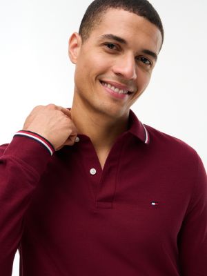 Мужские свитеры Tommy Hilfiger Long-Sleeve Tommy Wicking Polo — фото 3